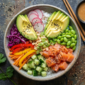 Poké Bowl Lachs